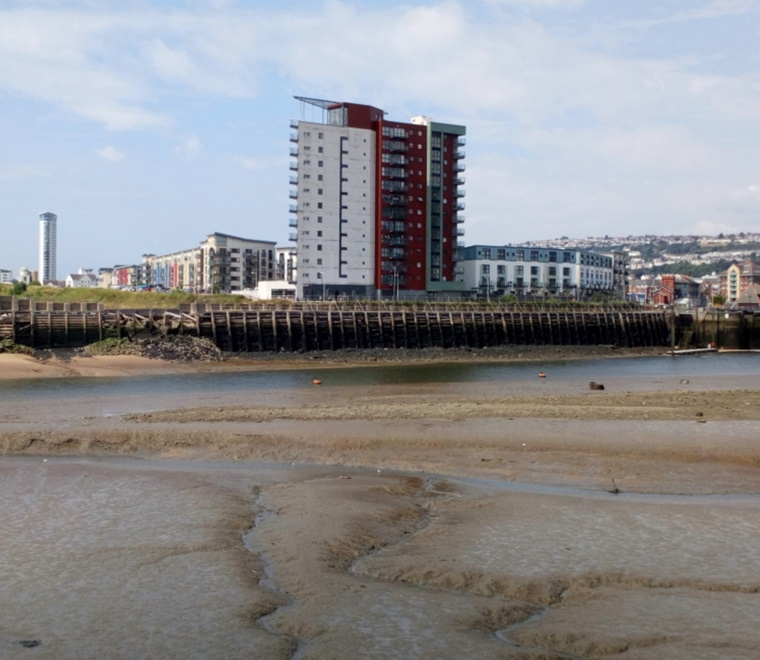 Repairing Swansea West Pier