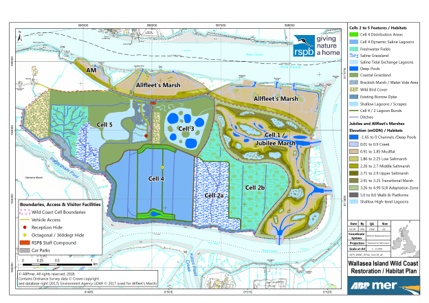 Wallasea Island Wild Coast Habitat Plan 2018